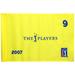 PGA TOUR Event-Used #9 Yellow Pin Flag from THE PLAYERS on May 10th to 13th 2007