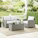 Bradenton 3Pc Outdoor Conversation Set - Sunbrella