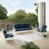 Kaplan 3Pc Outdoor Sofa Set - 147 W x 68.5 D x 32 H