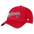 "Casquette Core Flex des Washington Nationals rouge de marque Fanatics pour homme"