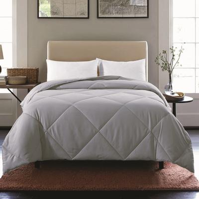 Soft Cover Nano Feather Comforter by St. James Home in Light Gray (Size TWIN)