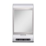 Z'Fogless™ Water Mirror LED Lighted Panel by Zadro Products Inc. in Silver