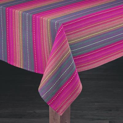 Wide Width PHOENIX TABLECLOTHS by LINTEX LINENS in Red (Size 60" W 84" L)