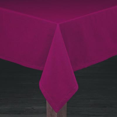 Wide Width AMETHYST TABLECLOTHS by LINTEX LINENS in Cranberry (Size 60