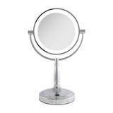 Cordless Dual-Sided LED Lighted Vanity Mirror by Zadro Products Inc. in Chrome