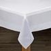 Wide Width BOHEMIA TABLECLOTHS by LINTEX LINENS in Grey White (Size 60" W 120"L)