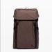 Lululemon Athletica Bags | Lululemon Command The Day Backpack *24l | Color: Black/Brown | Size: 28cm X 15.5cm X 49cm (11" X 6" X 19")