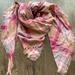 Coach Accessories | Coach Oversized Square Scarf | Color: Pink | Size: Os