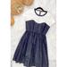 Kate Spade Dresses | Kate Spade Black White Contrast Trim. Fit-And-Flare Knit Dress Sz 0 | Color: Black/White | Size: 0
