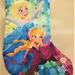 Disney Holiday | Disney Character Printed Satin Christmas Stockings, 18" (Frozen-Elsa & Anna) | Color: Orange | Size: 18 In