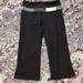 Lululemon Athletica Pants & Jumpsuits | Lululemon Reversible Cropped Athletic Gym Leggings | Color: Black | Size: 4