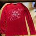 Victoria's Secret Tops | Angel Victoria’s Secret Sweatshirt Size M In Good Condition | Color: Red | Size: M