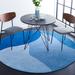 Blue 84 x 0.41 in Indoor Area Rug - Corrigan Studio® Heidenreich Handmade Tufted Wool Area Rug Wool | 84 W x 0.41 D in | Wayfair