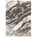 White 24 x 0.59 in Indoor Area Rug - Wade Logan® Afrah Abstract Dark Gray/Beige Area Rug | 24 W x 0.59 D in | Wayfair