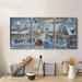 The Holiday Aisle® Celebrating Home For The Holidays- Premium Gallery Wrapped Canvas - Ready To Hang Canvas, in Blue/Brown/White | Wayfair