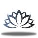 Red Barrel Studio® Posen Lotus Flower Wall Accent Metal in Black | 17.5 H x 30 W x 0.06 D in | Wayfair A4035DDBD6D24D4F825154A359A8FA56