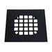 Oatey Universal Snap-Tite Grid Shower Drain Stopper, 4-1/4" in Black | 6 H x 2 W x 4.25 D in | Wayfair 42423