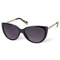 RADLEY London GENNA Women's Cat Eye Sunglasses, Gloss Black/Tort/Rose Gold, Gloss Black/Rose Gold, 55 mm