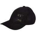 Armani Exchange Men's Logo Patch Project Baseball Cap, Nero-Black, One Size