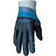 Thor Assist React Bicycle Gloves, blue, Size XS