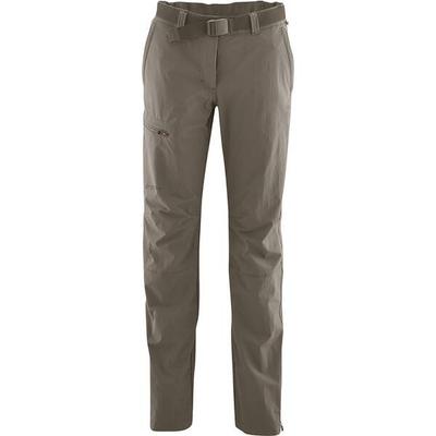 MAIER SPORTS Damen Hose Inara Slim, Größe 48 in Braun