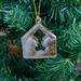 The Holiday Aisle® 2 Piece Solid Holiday Shaped Ornament Metal in Gray | 0.25 H x 3 W x 2 D in | Wayfair 671D6EC14E73408DBE4D9B2856EE36B9