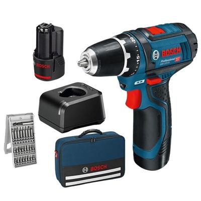 BOSCH Akku-Bohrschrauber »GSR 12V-15 Professional« blau, 5.3x17.8x16.9 cm