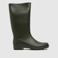 schuh denver wellington boots in khaki