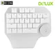 Delux-Clavier ergonomique sans fil T11 M618 + surface cadran mini Bluetooth souris verticale