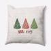 Merry Trees Decorative Throw Pillow