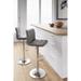 Signature Design by Ashley True Upholstered Swivel Bar Height Bar Stool (Set of 2) - 16"W x 19"D x 43"H