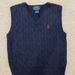 Polo By Ralph Lauren Jackets & Coats | Boys Ralph Lauren Argyle Navy Blue Sweater Vest | Color: Blue | Size: 4tg