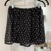 Brandy Melville Skirts | Brandy Melville Printed Skirt | Color: Black/Tan | Size: One Size Fits All (Fits Xs-M)