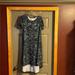 Lularoe Dresses | Brand New Lularoe Dress/Top With Pocket | Color: Black/Blue/White | Size: Xs