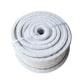 Jonoisax Rope Seal - Ceramic Fiber Gasket Twisted Rope 32 feet, Stove Boiler Furnace Oven Kiln Door Seal Gasket,14 * 14mm*10m