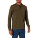 Scotch & Soda Men's Long Sleeve Pique Polo in Organic Cotton Shirt, Uniform Green 4316, XXL