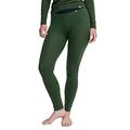 DANISH ENDURANCE Women's Merino Tights M Green 1-Pack