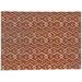 KAVKA DESIGNS Rhododendron River Office Mat by Becky Bailey in Brown | 0.08 H x 84 W x 0.08 D in | Wayfair MWOMT-17302-5X7-BBA8281