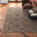 Brown/White 108 x 0.39 in Area Rug - Joss & Main Pemberley Moroccan Handwoven Jute Brown Area Rug Jute & Sisal | 108 W x 0.39 D in | Wayfair