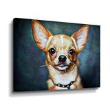 Red Barrel Studio® Chihuahua So Cheeky by Aldridge - Graphic Art on Canvas in Brown | 8 H x 10 W x 2 D in | Wayfair