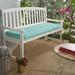 Breakwater Bay Outdoor Sunbrella Seat Cushion, Glass in Green/Gray/Blue | 2 H x 37 W x 17 D in | Wayfair 3540E96428284361AC86E44CF8E7F6DD