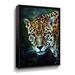 Latitude Run® Jaguar Prowl for Prey by Aldridge - Graphic Art on Canvas Canvas, Cotton in Green/Orange | 8 H x 1.5 W x 2 D in | Wayfair