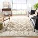 Brown/White 108 x 0.4 in Indoor Area Rug - Canora Grey Alece 171 Area Rug In Beige/Brown Cotton/Wool | 108 W x 0.4 D in | Wayfair