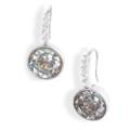 Kate Spade Jewelry | Kate Spade | Reflecting Pool Pave Drop Earrings | Color: Silver/White | Size: Os