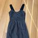 J. Crew Dresses | J Crew Metallic Party Dress (Pockets) | Color: Gray/Silver | Size: 0