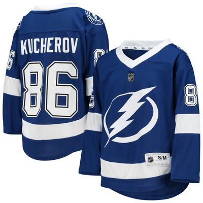 Jugend Nikita Kucherov Blau Tampa Bay Lightning Home Replica Player Jersey Image