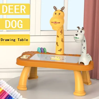 Jouets de dessin d'art pour enfants petit jeu de société artisanat d'art outils d'apprentissage