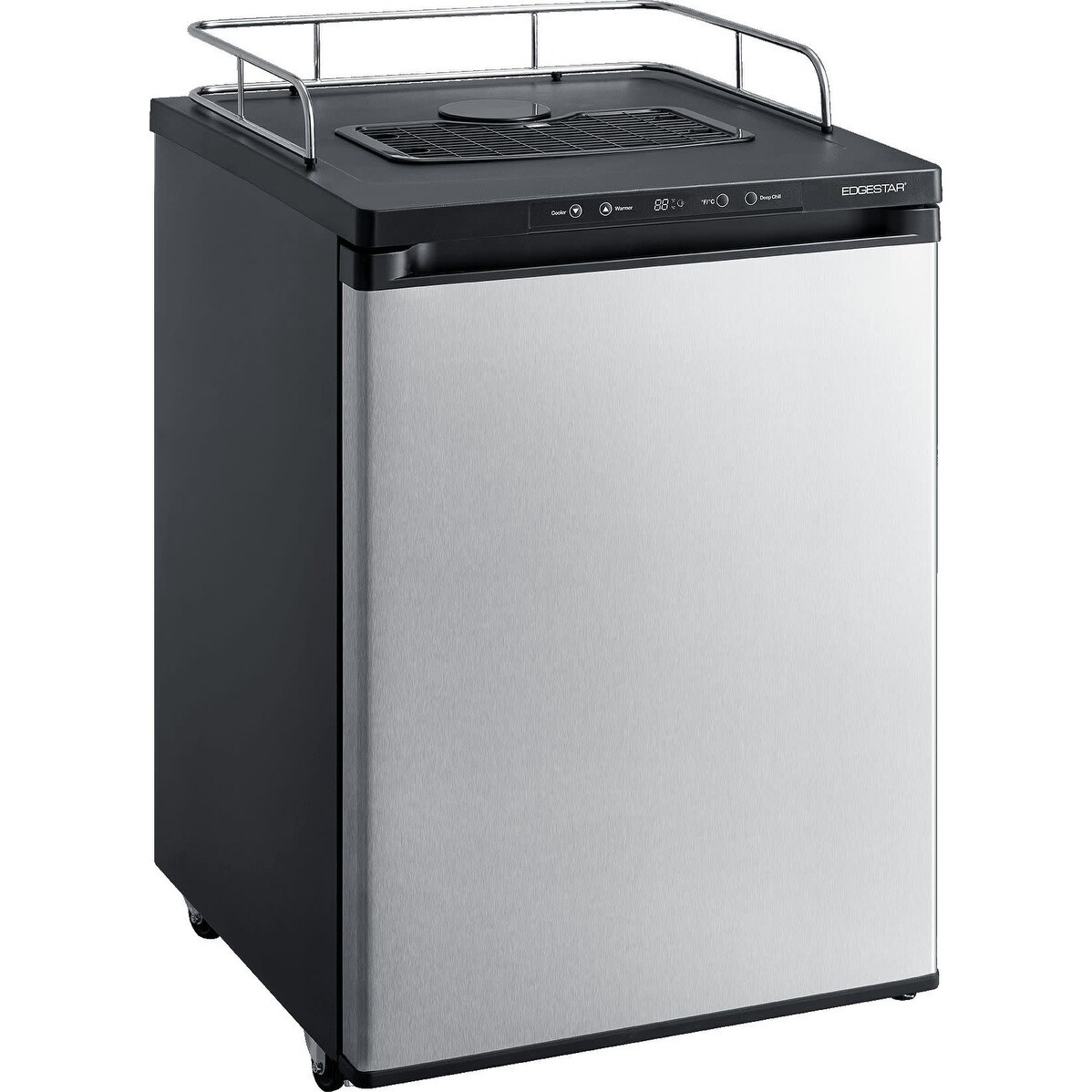 EdgeStar 24 Inch Wide Kegerator Conversion Refrigerator for Full Size