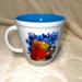 Disney Dining | Disney Store White Two-Sided Winnie The Pooh Large Coffee Tea Mug Cup Dandelion | Color: Blue/White | Size: Os
