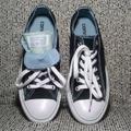 Converse Shoes | Euc Converse Chuck Taylor Double Tongue Low-Top Oxfords 549602c Rare | Color: Black/Blue | Size: 7.5